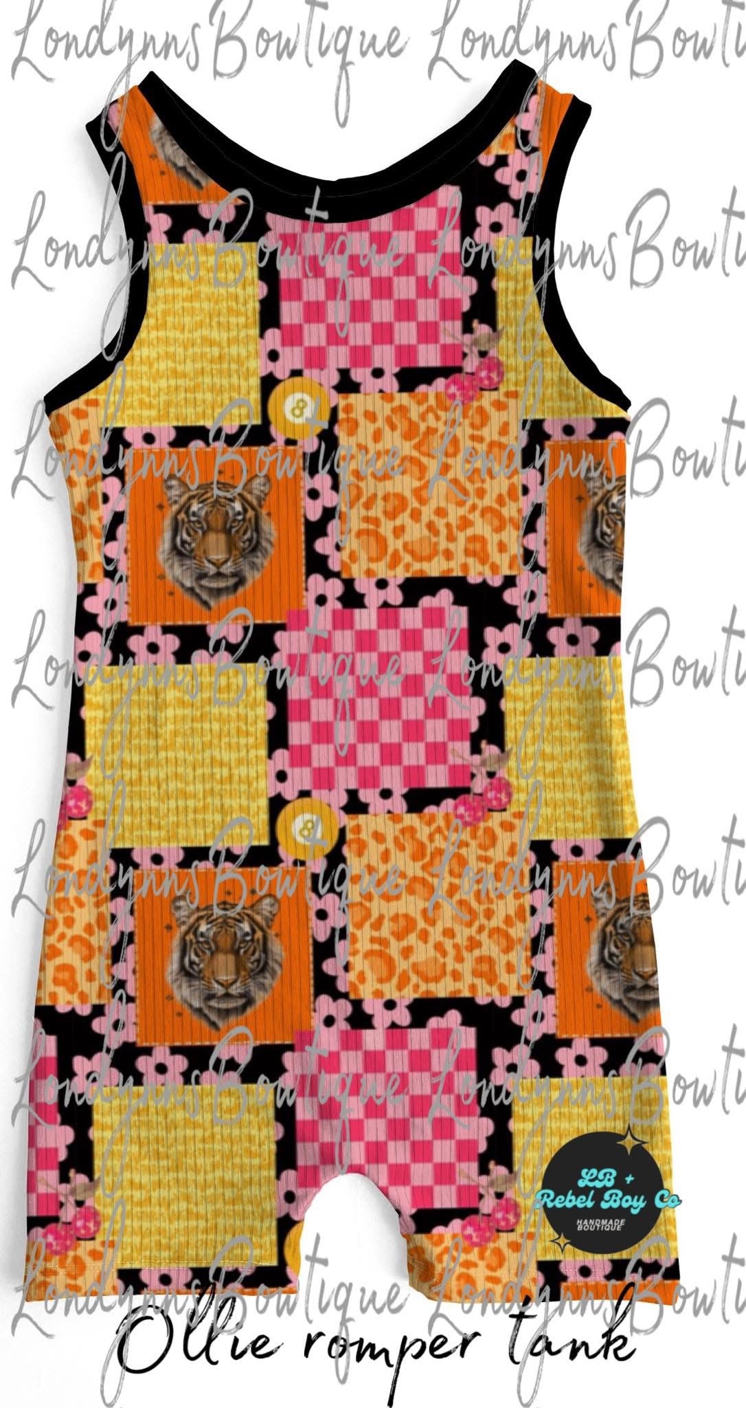 Patchwork lion .