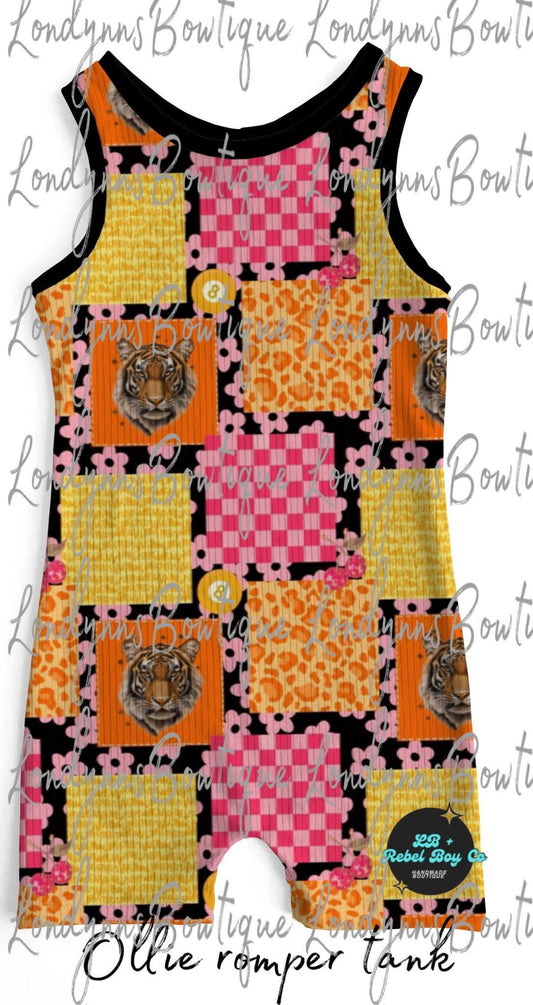 Patchwork lion .