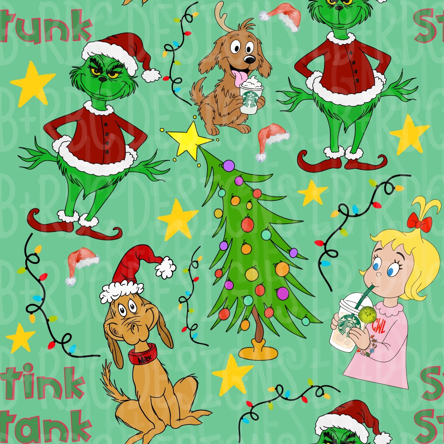 Christmas seamless file'