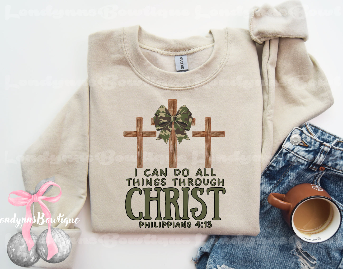 I can do all things through Christ shirt