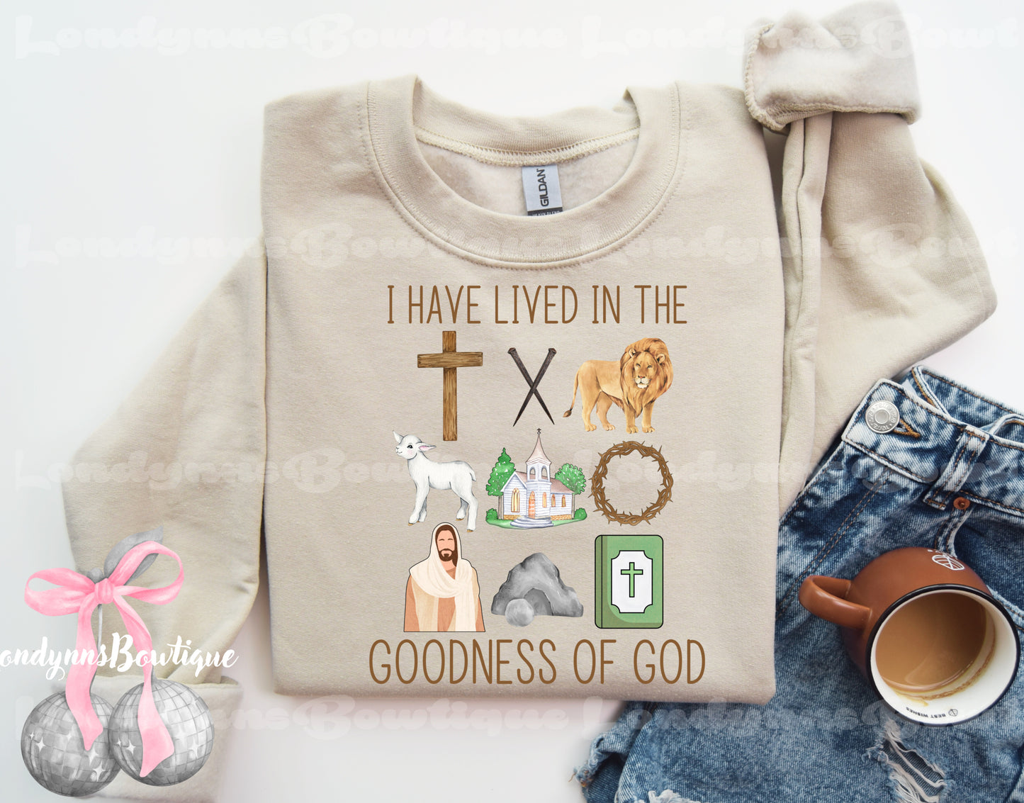 I have lived in the goodness of god shirt