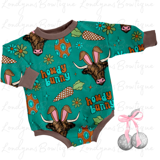 Green Howdy bunny ^