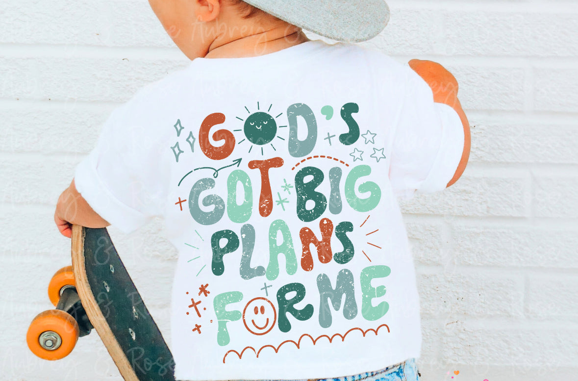 Gods got big plans for me shirt ^