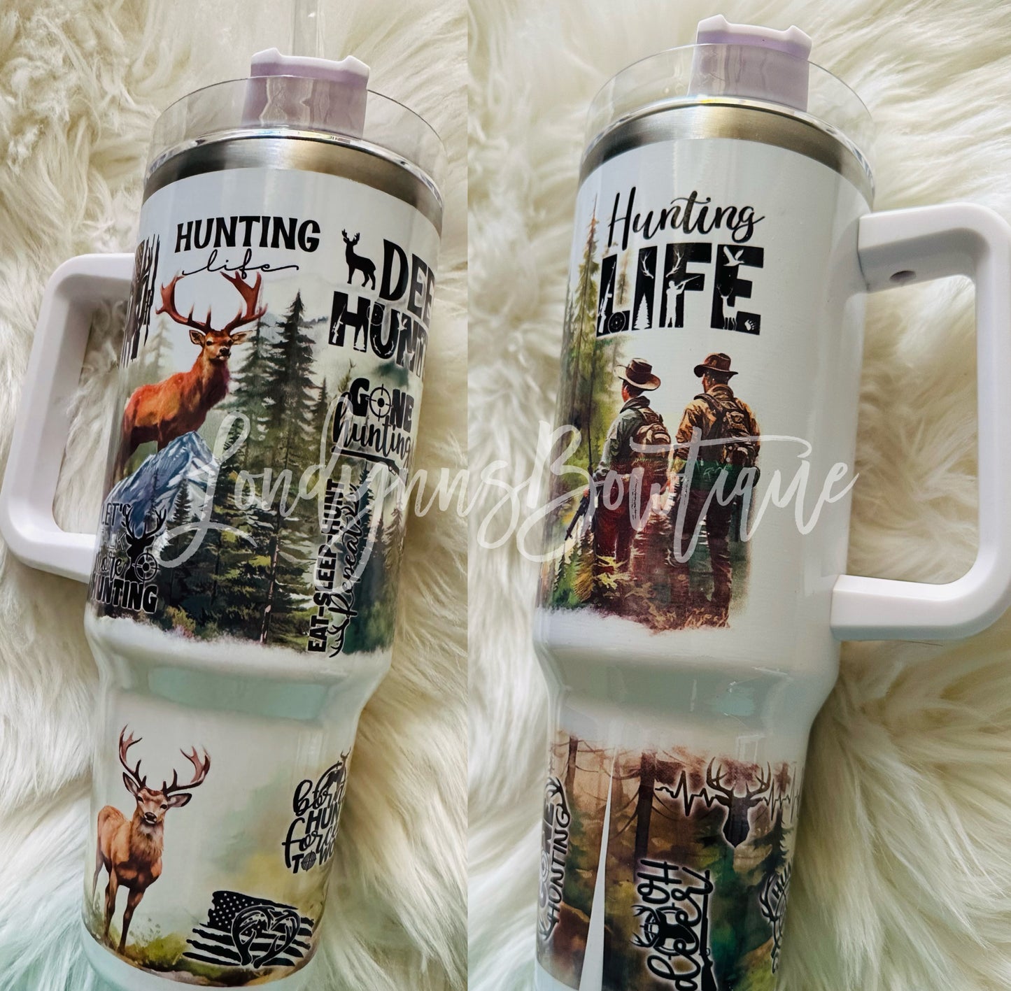 Gone hunting  40oz tumbler