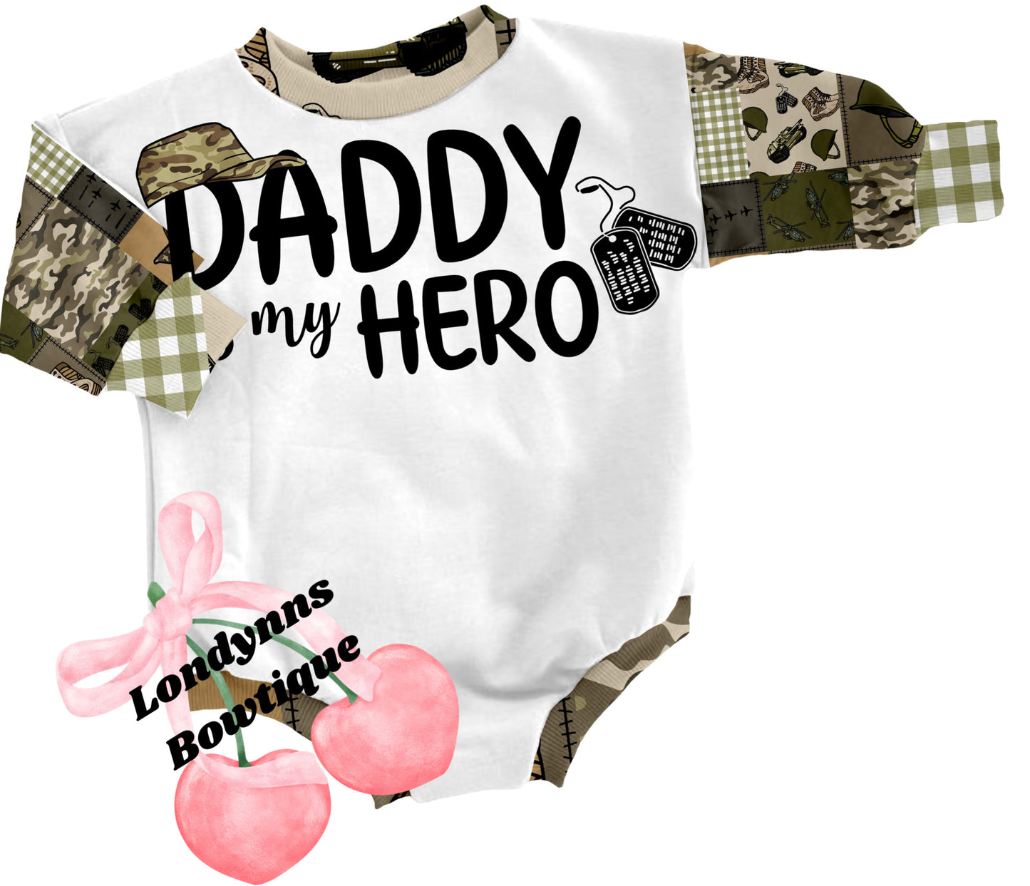 Daddy is my hero military