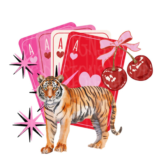 Pink tiger png file