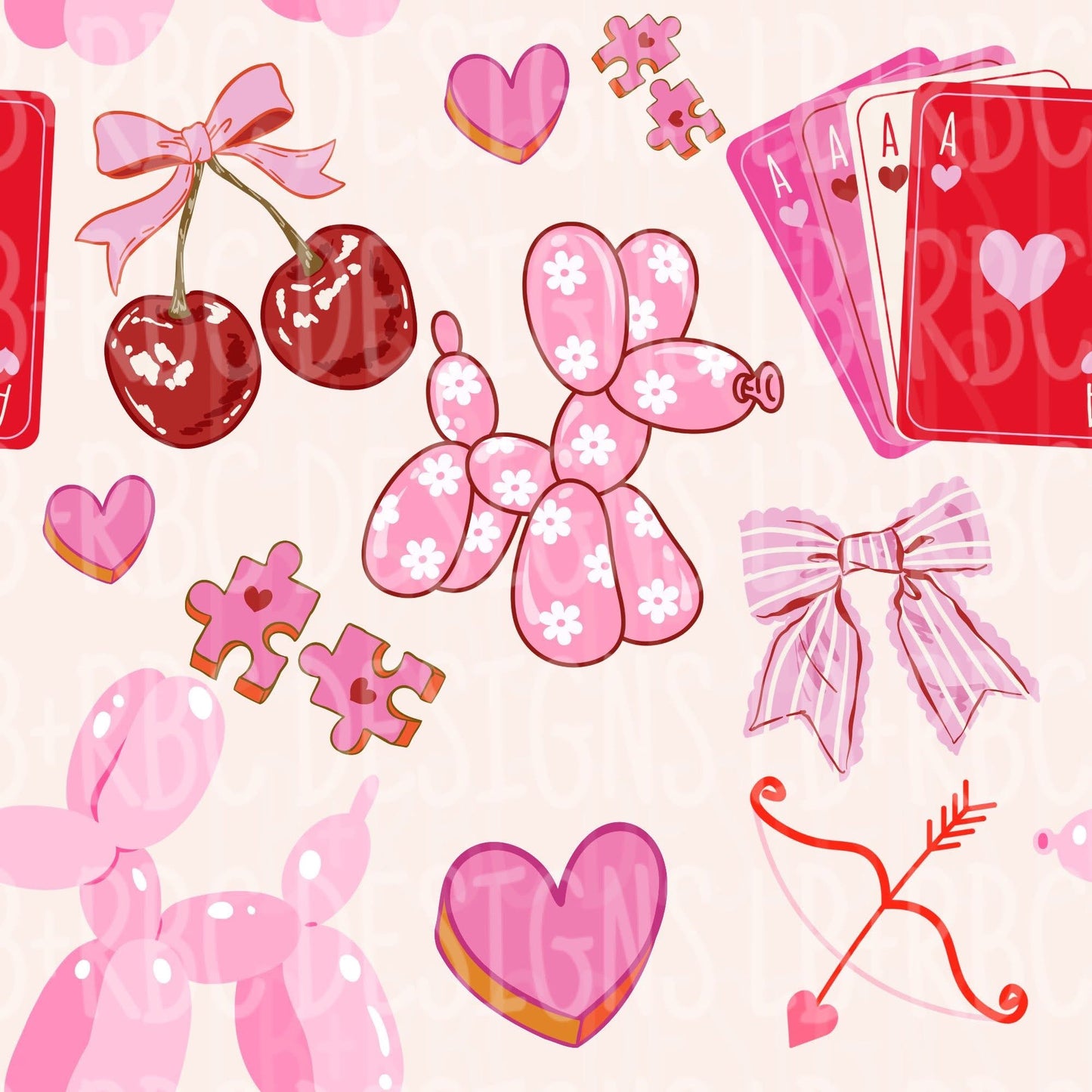 Balloon dog Seamless file