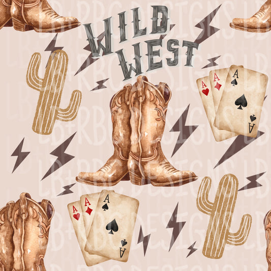 Wild West seamless file
