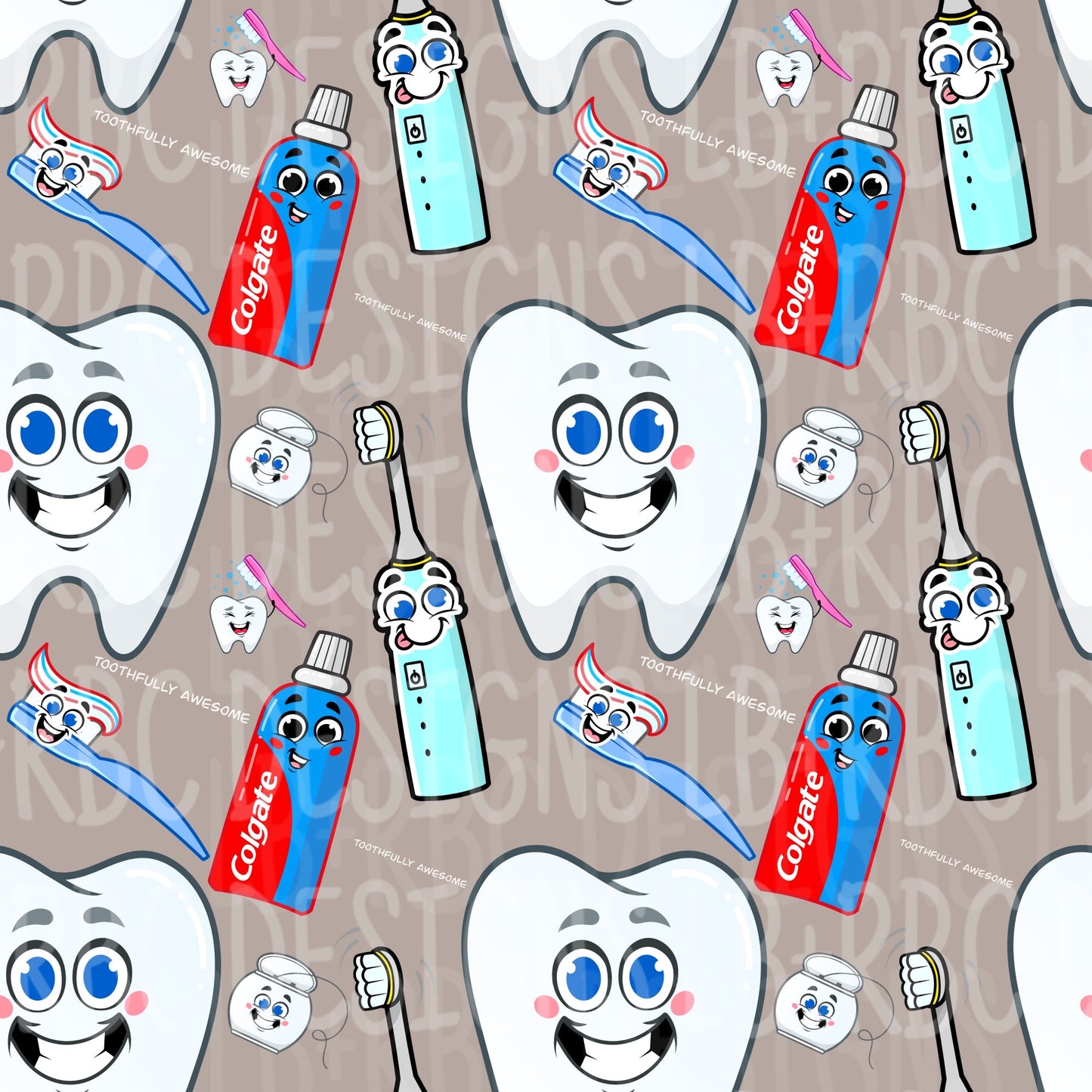 Tooth paste  seamless