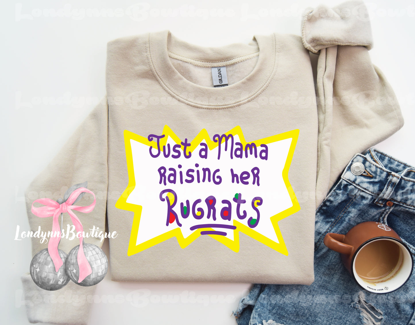 Just a mama raising her Rugr@ t shirt