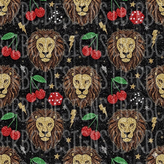Lions boujee Seamless file
