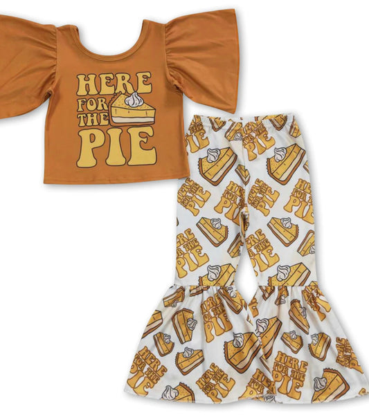 Here for the pie flutter bell outfit