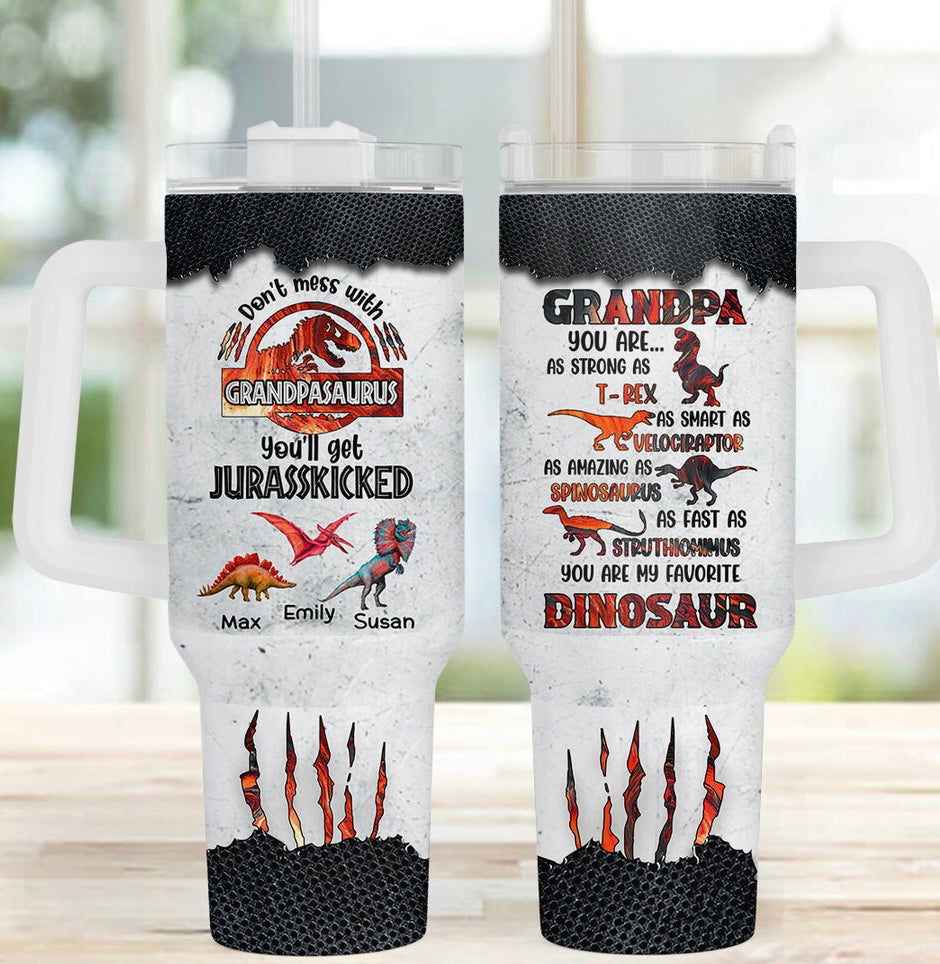 Grandpasaurus  40oz tumbler