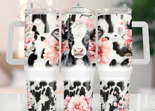 Cow 40oz tumbler