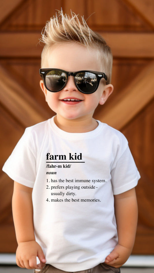 Farm kid shirt