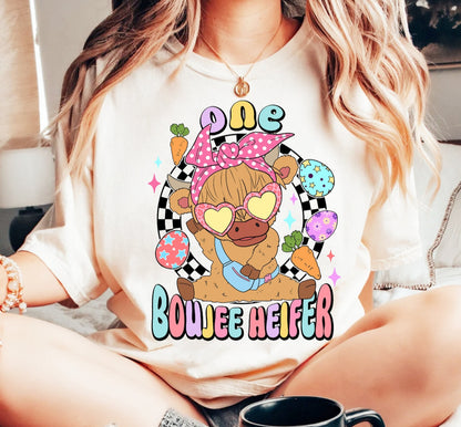 One boujee heifer Easter shirt