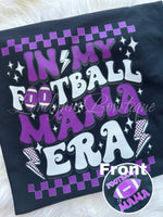 In my football mom era purple font
