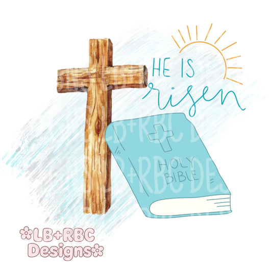 Blue religious png file