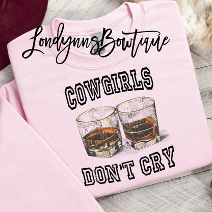 Cowgirls don’t cry