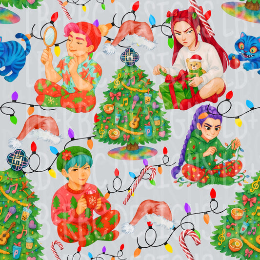 Christmas seamless file