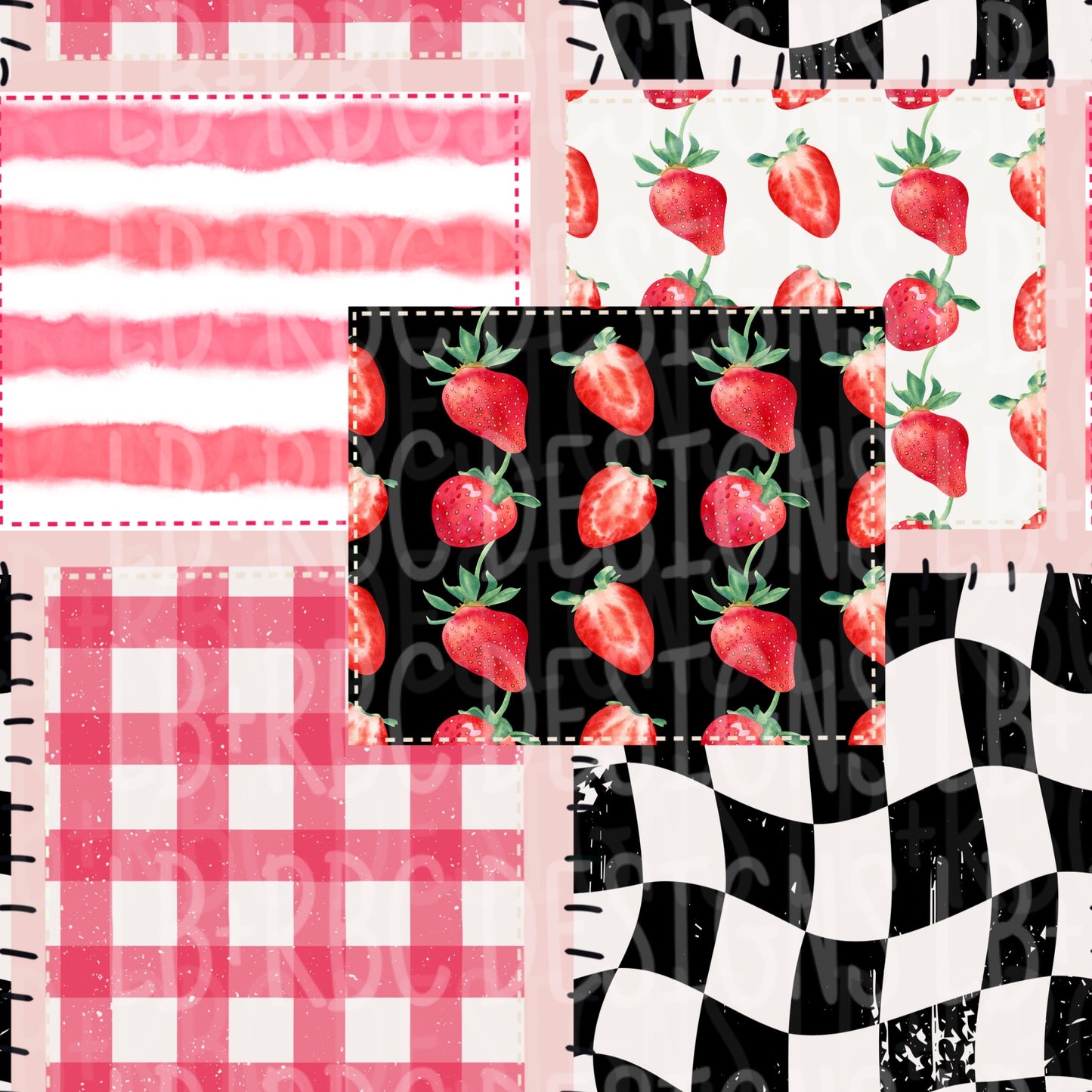 Patchwork seamless file
