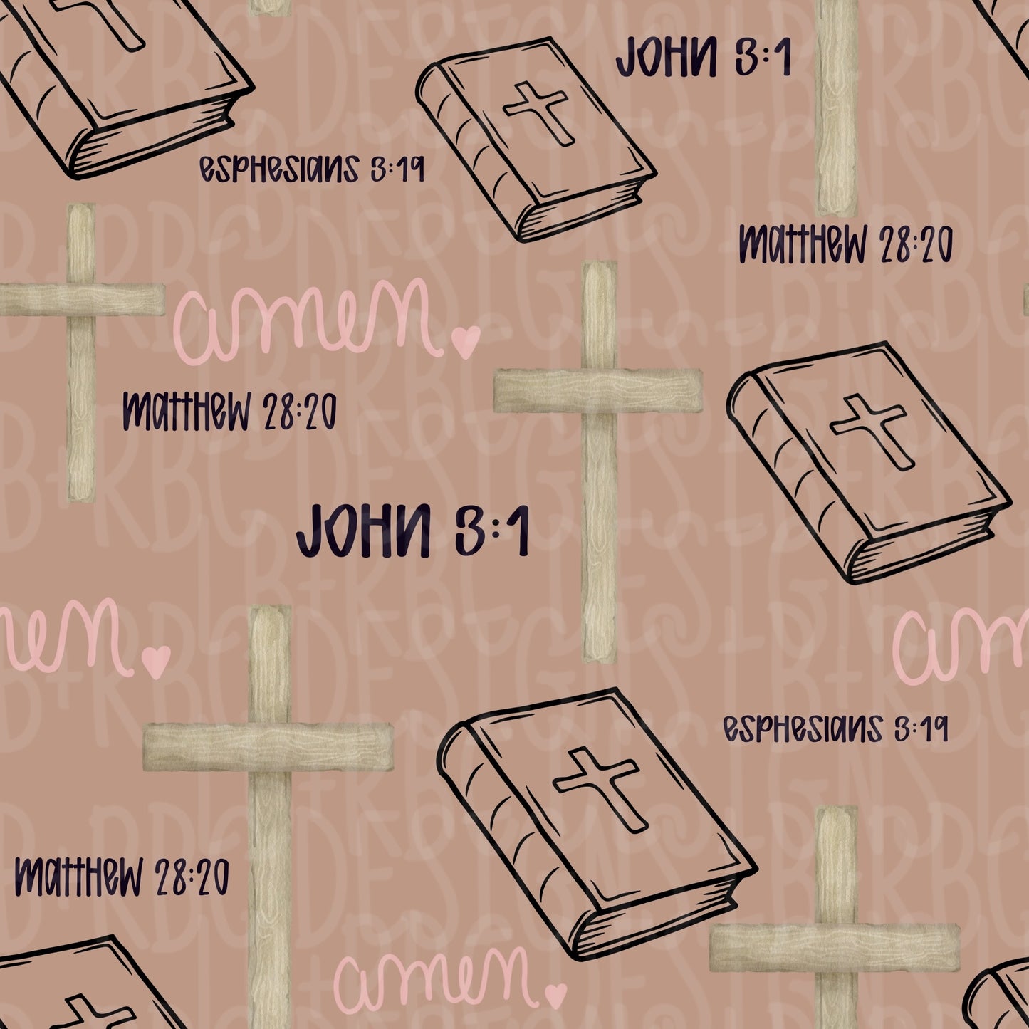 Simple religious seamless file