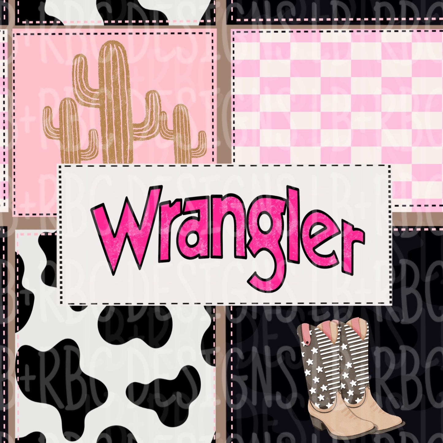 Pink Country seamless file