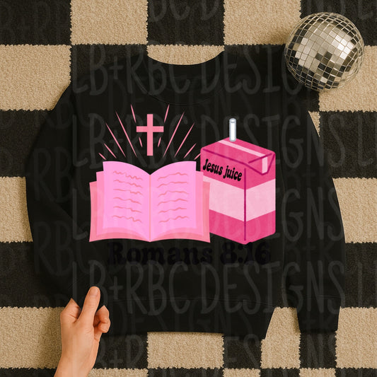 Juice Jesus pink png file'