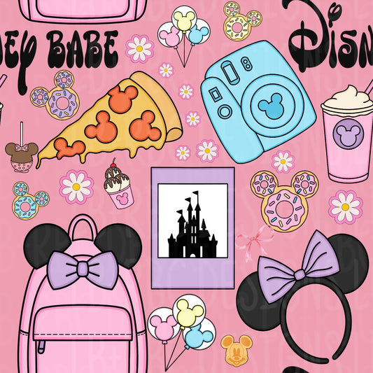 Pink Snack seamless file