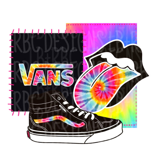 Tie dye PNG file