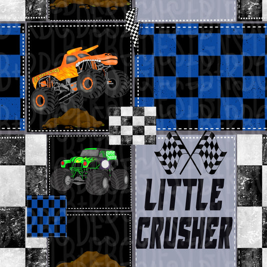 monster truck seamless file