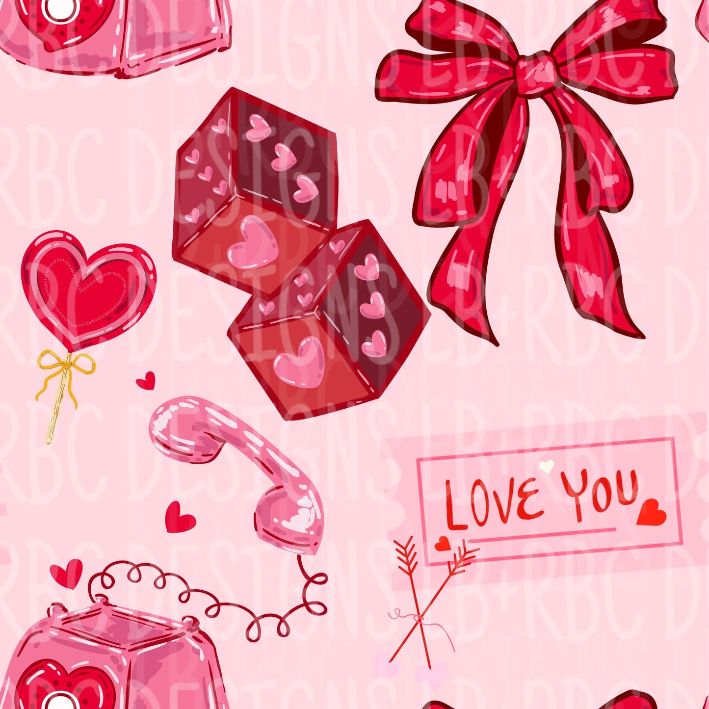 Valentines seamless file