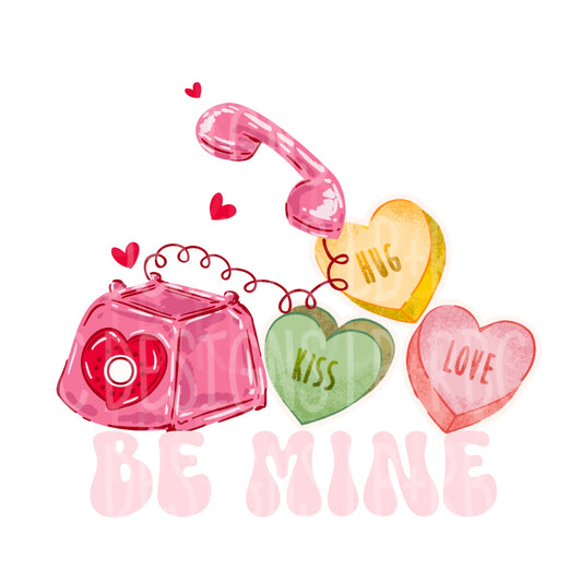 Be mine Valentine’s Day png file