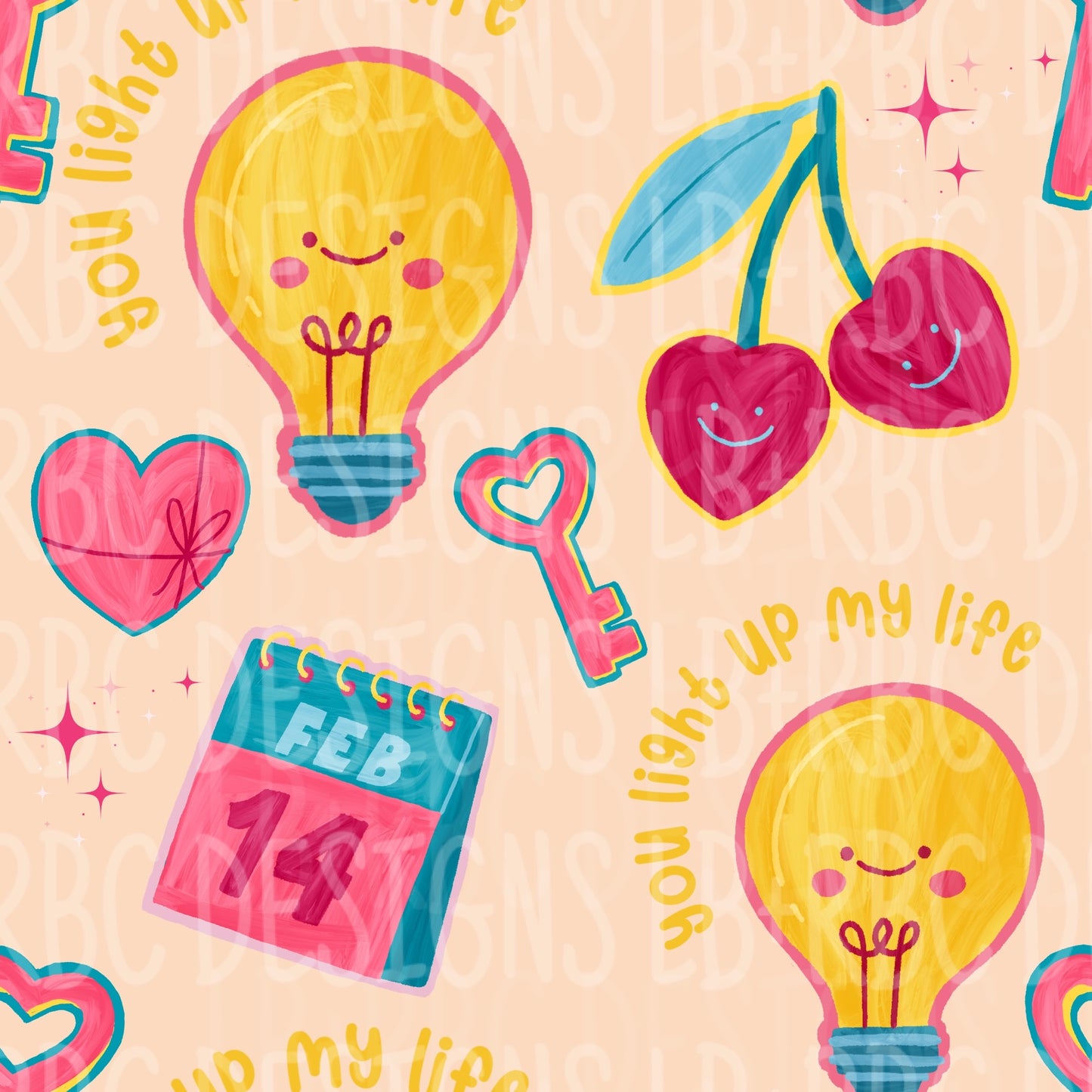 You light my life seamless file