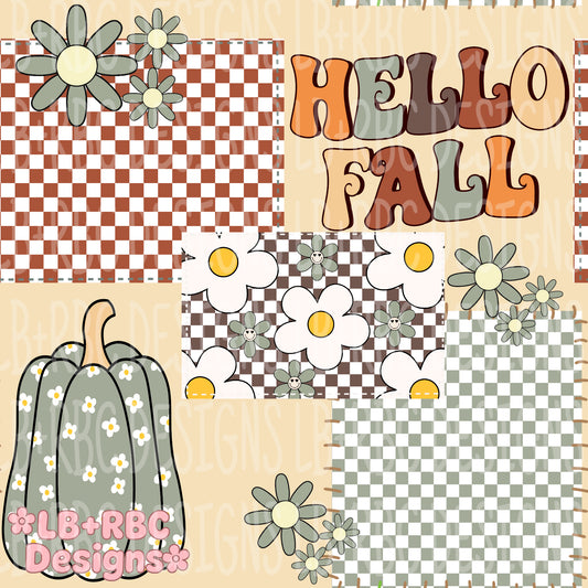 Hello fall  seamless file