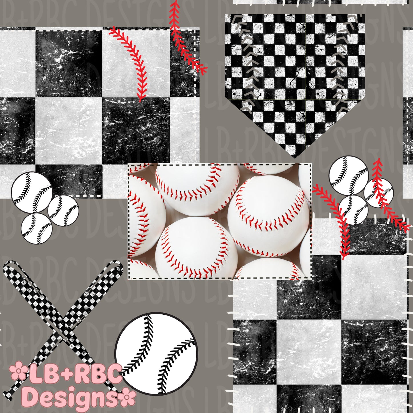 Baseball seamless file