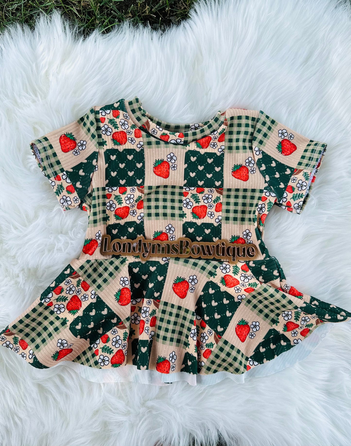 Patchwork strawberry