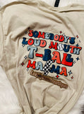 Somebody’s loud mouth baseball mom  shirt