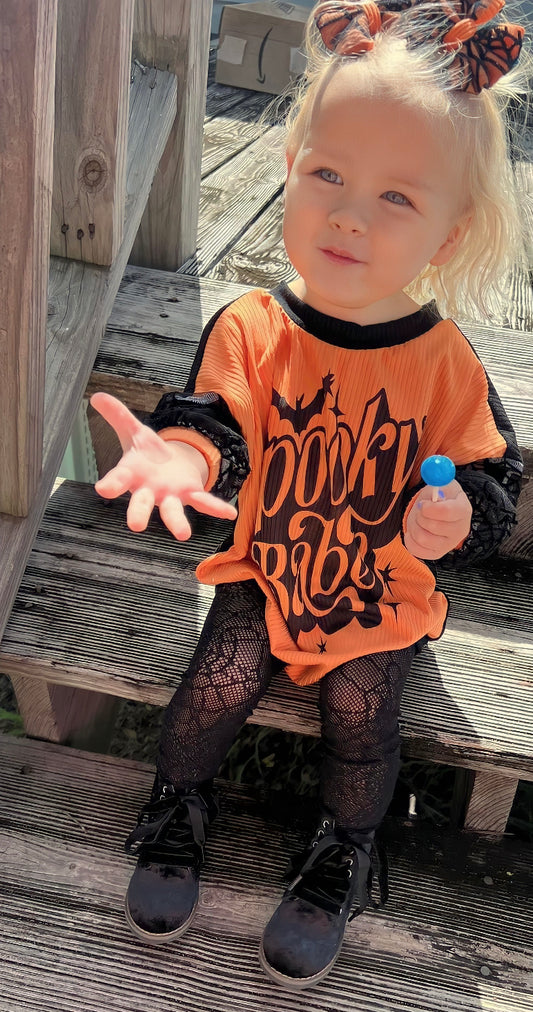 Spooky babe sweater romper