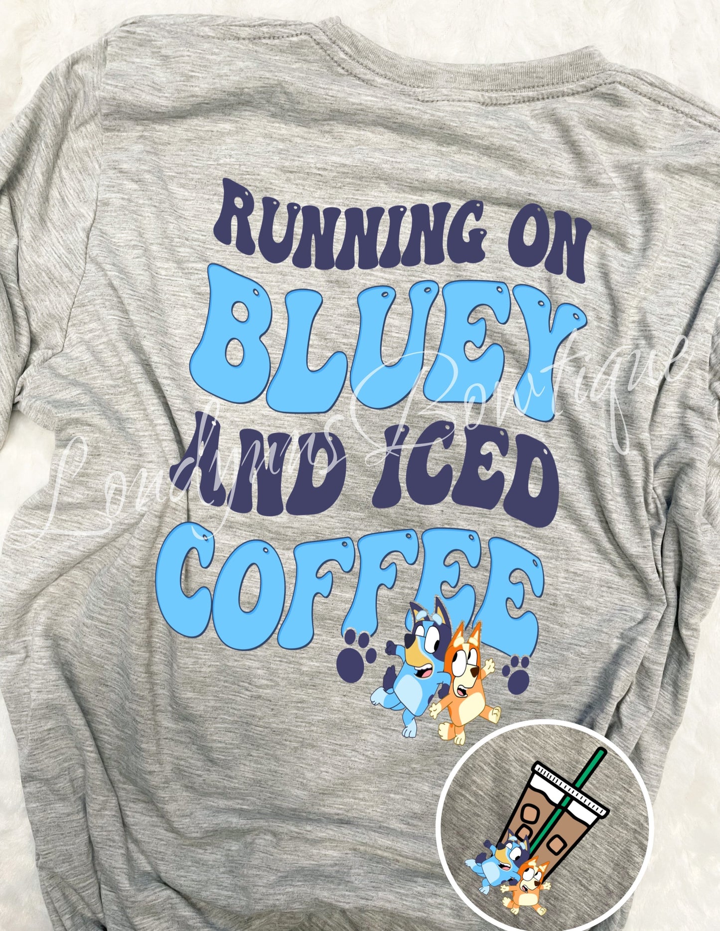 Running on B & iced coffee