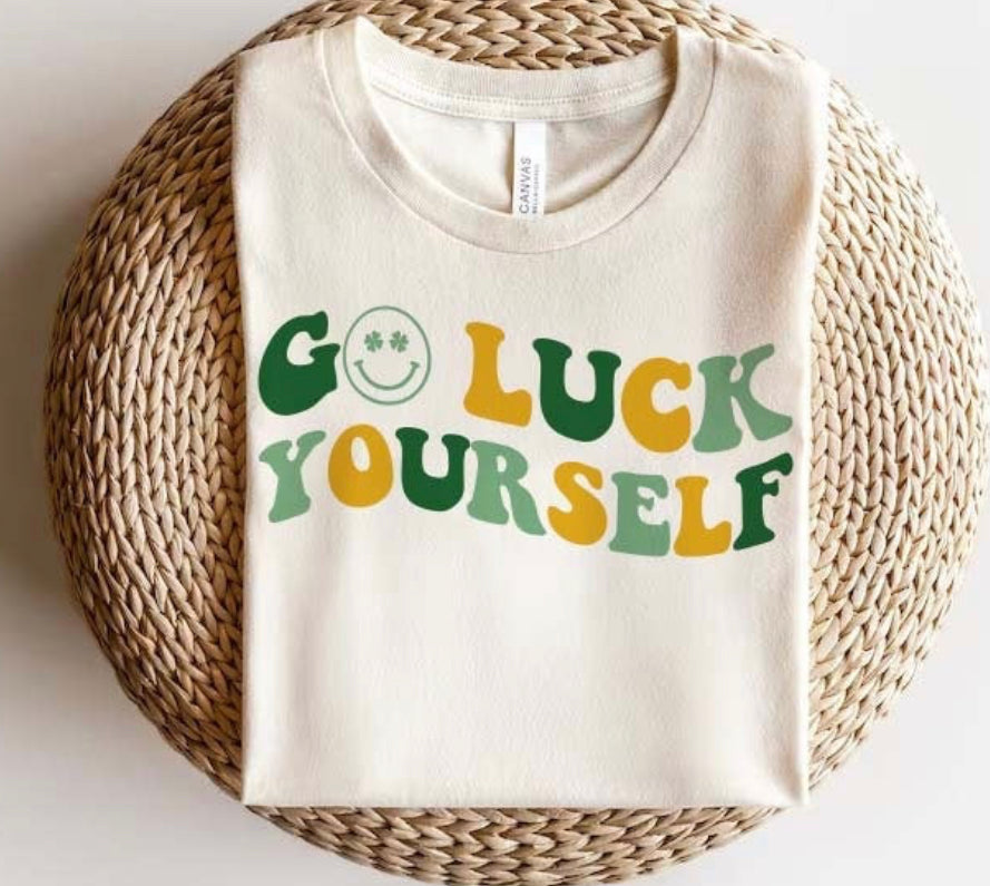 Go luck yourself crewneck