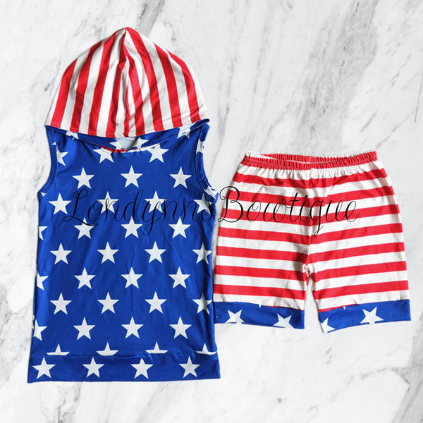 4th of July shirt shorts outfit