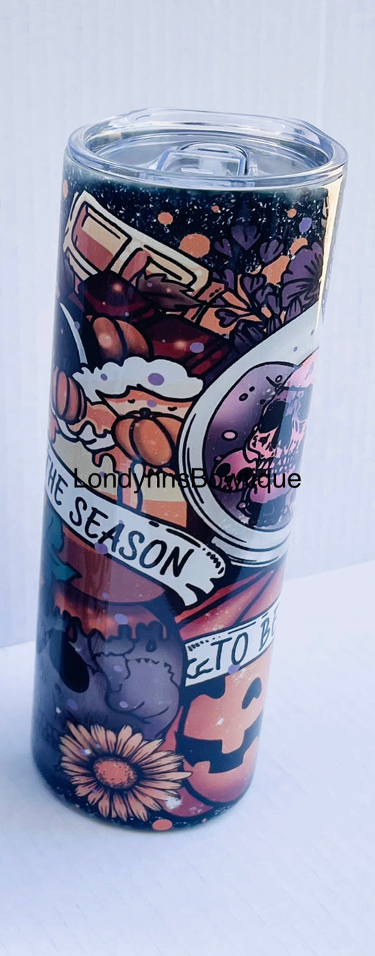 Tis the season to be spooky tumbler