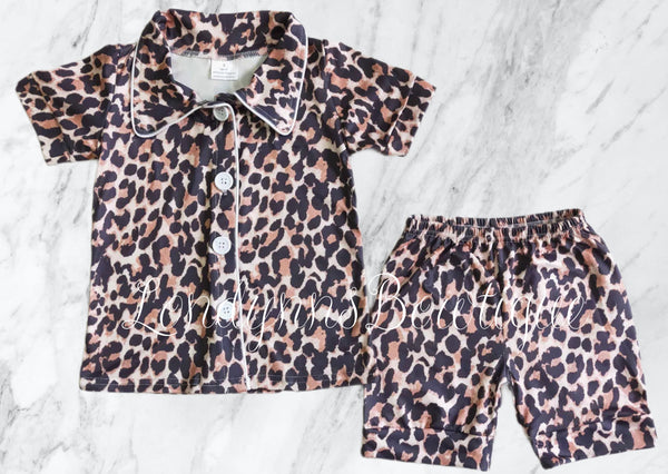 Leopard pajamas