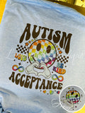 Autism acceptance TODDLER/KIDS Sublimation shirts