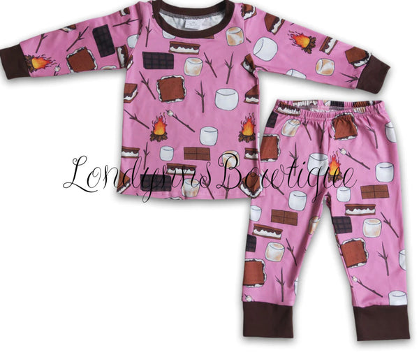 S’mores pajama lounge outfit