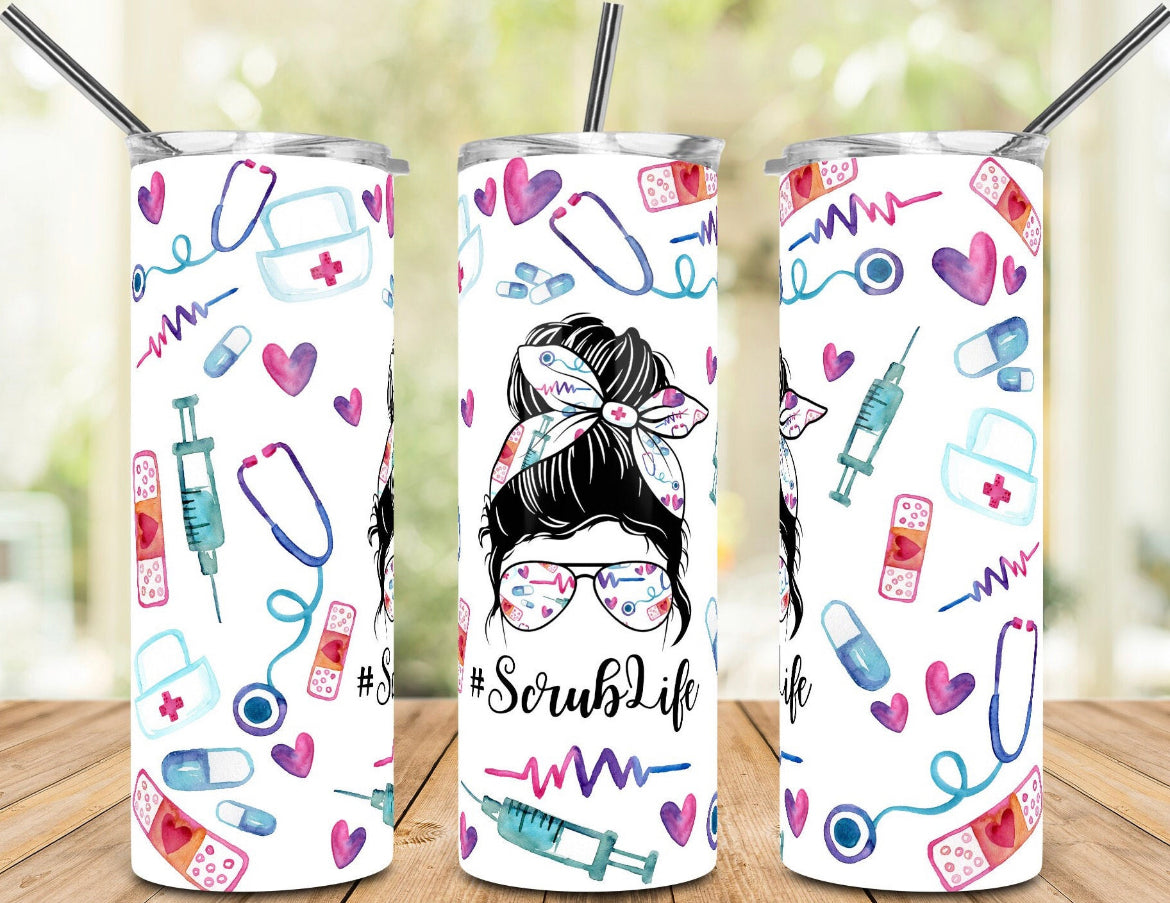 Scrub life tumbler