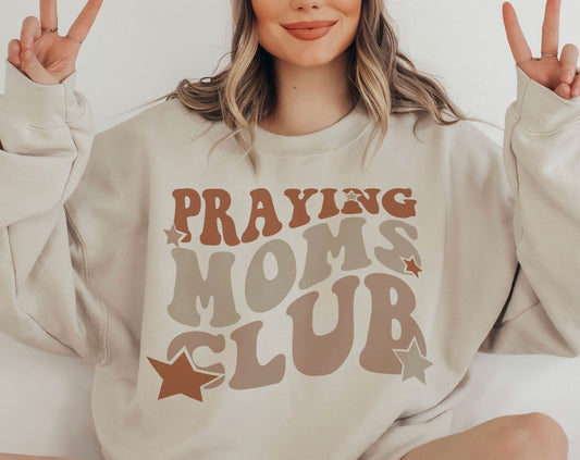 Praying moms club crewneck