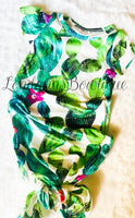Cactus baby gown
