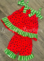 Watermelon boutique outfit
